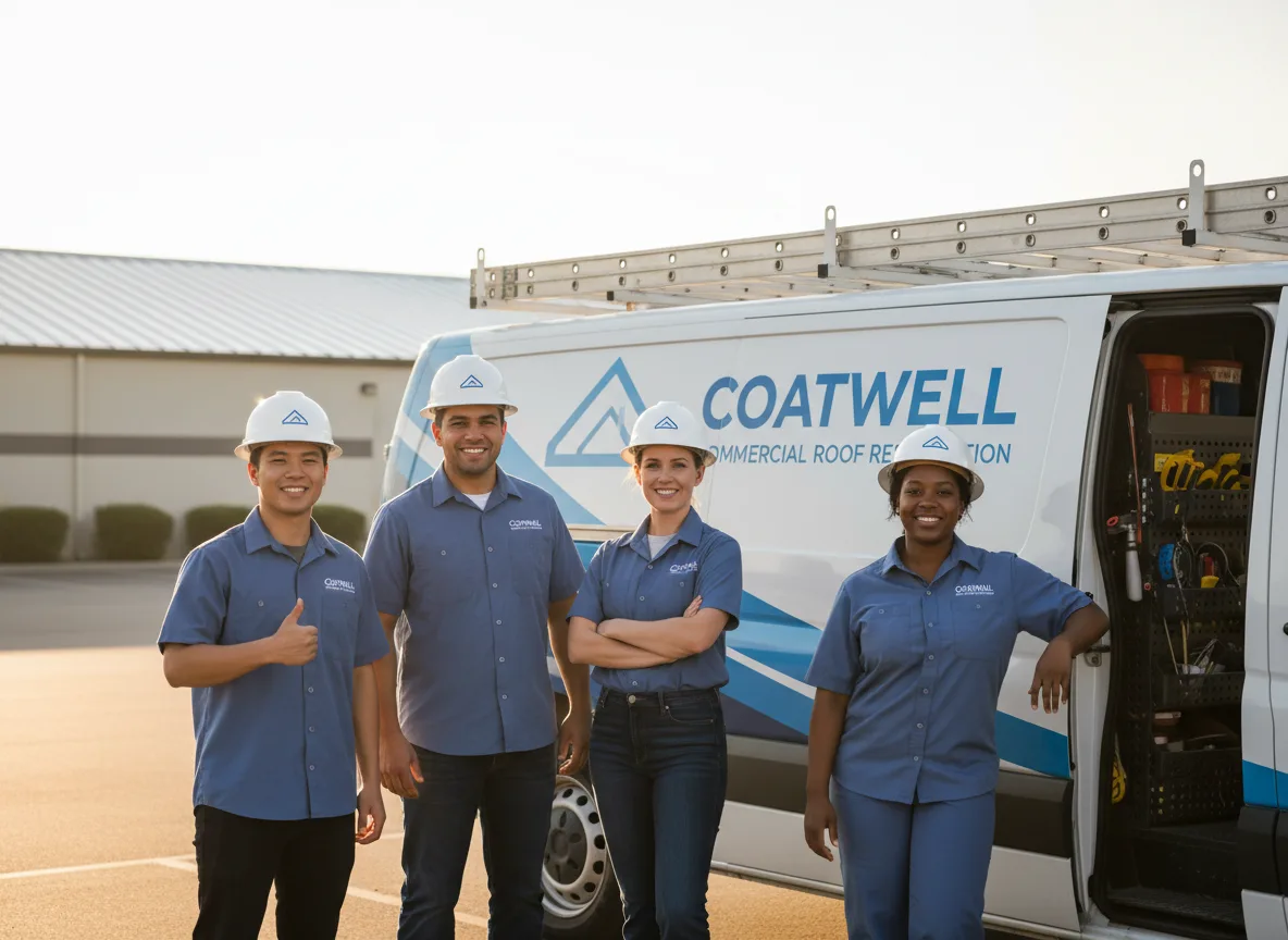 Commercial roof coating company in Thompson, PA